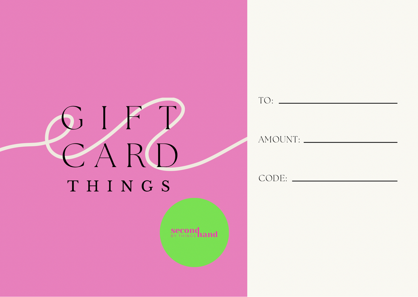 Giftcard - Things Concept Store