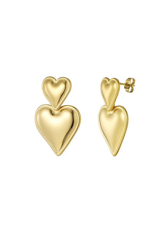 Heart earrings